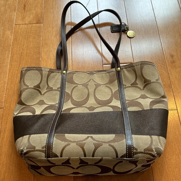 Coach Vintage Signature Purse - Picture 1 of 8